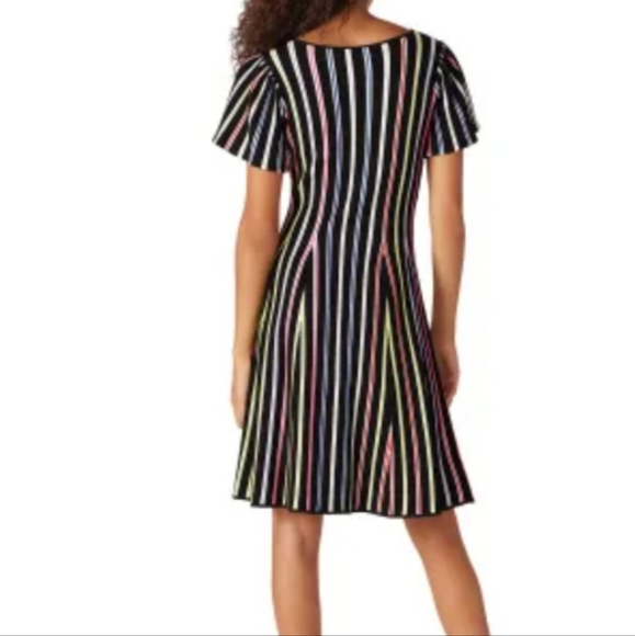 MILLY rent the Runaway Rainbow Knit Dress - Picture 3 of 4